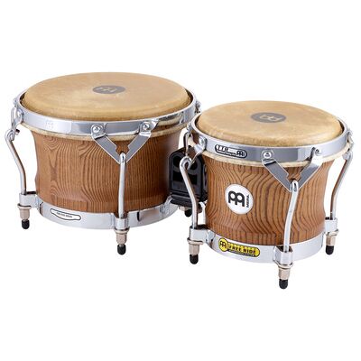 Meinl WB500ZFA-M Woodcraft Bongos Zebra finished ash Meinl WB500ZFA-M Woodcraft Bongos Zebra finished ash