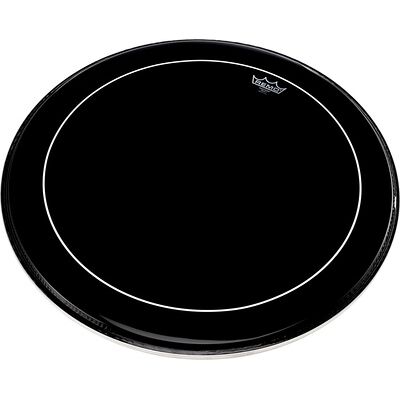 Remo 24" Pinstripe Ebony Bass Drum nero Remo 24" Pinstripe Ebony Bass Drum nero