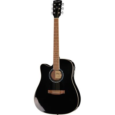 Harley Benton D-120CE-LH BK nero lucido Harley Benton D-120CE-LH BK nero lucido