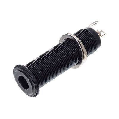 AllParts AP EP 0152-003 - Parti strumenti, Nero, Jack stereo AllParts AP EP 0152-003 - Parti strumenti, Nero, Jack stereo