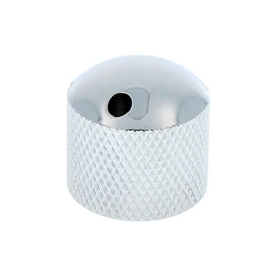 Warwick Potentiometer Dome Knob Chrome Warwick Potentiometer Dome Knob Chrome