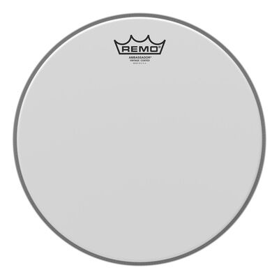 Remo 12" Vintage A Coated bianco con superficie sabbiata Remo 12" Vintage A Coated bianco con superficie sabbiata