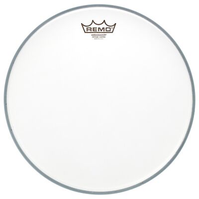 Remo 13" Vintage A Coated bianco con superficie sabbiata Remo 13" Vintage A Coated bianco con superficie sabbiata