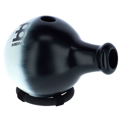 Meinl ID9BK/WH Fiberglass Ibo Drum bianco e nero Meinl ID9BK/WH Fiberglass Ibo Drum bianco e nero