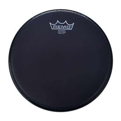 Remo 12" Emperor Black Suede Remo 12" Emperor Black Suede