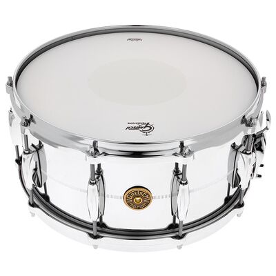 Gretsch 14"x6,5" Snare Chrome o. Brass Gretsch 14"x6,5" Snare Chrome o. Brass
