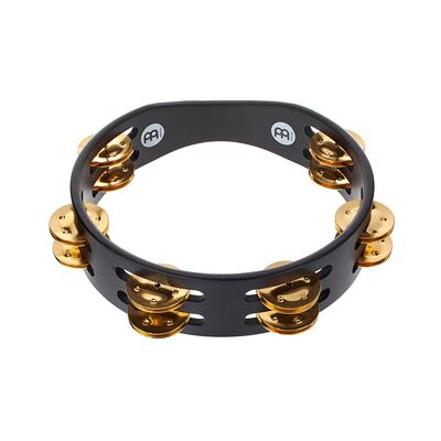 Meinl CTA2B-BK Compact Tambourine Black Meinl CTA2B-BK Compact Tambourine Black