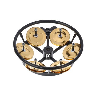 Meinl THH1B-BK Hi-Hat Tambourine Black Meinl THH1B-BK Hi-Hat Tambourine Black