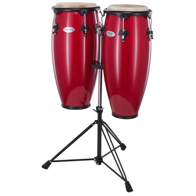 Toca 10"+11" Synergy Conga Set -RR Rio Red Toca 10"+11" Synergy Conga Set -RR Rio Red