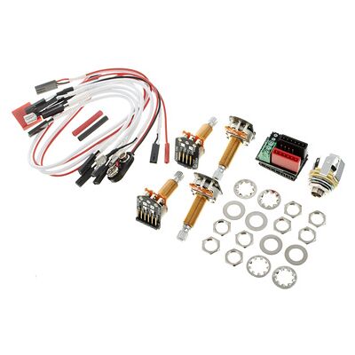 EMG 1 or 2 Pickups Wiring Kit LS EMG 1 or 2 Pickups Wiring Kit LS
