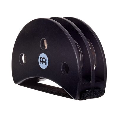 Meinl FJS2S-BK Foot Tambourine nero Meinl FJS2S-BK Foot Tambourine nero