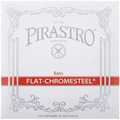 Pirastro Flat Chromesteel Solo Bass C Pirastro Flat Chromesteel Solo Bass C