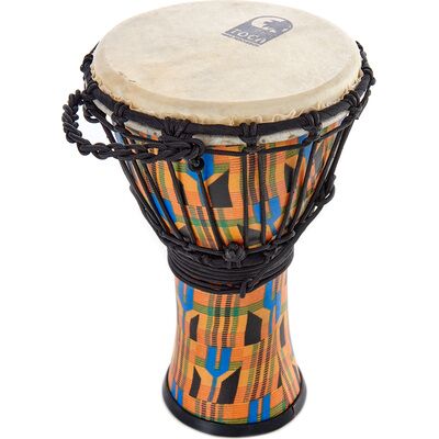 Toca SFDJ-7K 7" Freestyle Djembe Kente Toca SFDJ-7K 7" Freestyle Djembe Kente