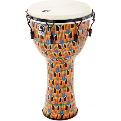 Toca SFDMX-14KB 14" Freest. Djembe Kente Toca SFDMX-14KB 14" Freest. Djembe Kente