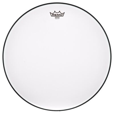 Remo 18" Emperor White Suede Remo 18" Emperor White Suede