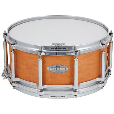 Pearl 14"x6,5" Free Floating Snare mogano ambra satinato Pearl 14"x6,5" Free Floating Snare mogano ambra satinato