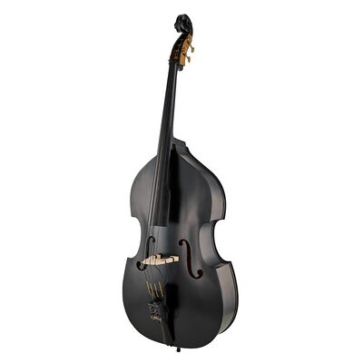 Gewa Rockabilly BK/SH Bass Set nero opaco Gewa Rockabilly BK/SH Bass Set nero opaco