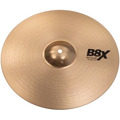 Sabian 15" B8X Thin Crash Sabian 15" B8X Thin Crash