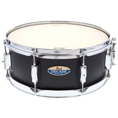 Pearl Decade Maple 14"x5,5" Snare BK Satin Black Slate Pearl Decade Maple 14"x5,5" Snare BK Satin Black Slate