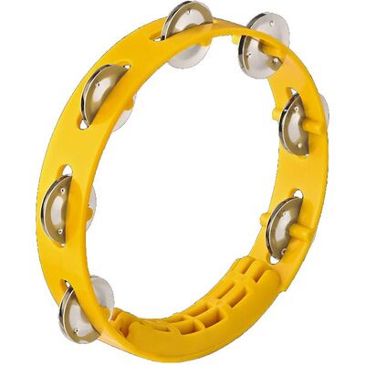 Nino Kompakt ABS Tamburine Yellow Yellow Nino Kompakt ABS Tamburine Yellow Yellow