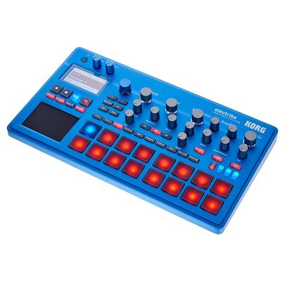 Korg Electribe Blue blu metallizzato Korg Electribe Blue blu metallizzato
