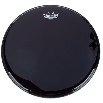 Remo 15" Emperor Ebony Remo 15" Emperor Ebony
