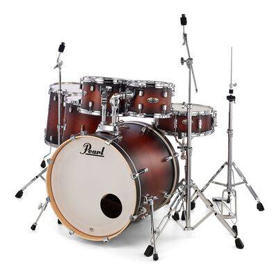 Pearl Decade Maple 6pc Satin Brown Satin Brown Burst Pearl Decade Maple 6pc Satin Brown Satin Brown Burst