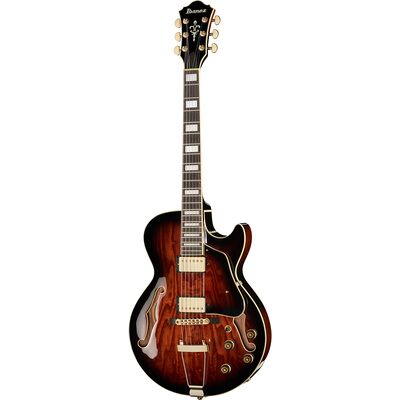 Ibanez AG95QA-DBS Dark Brown Sunburst Ibanez AG95QA-DBS Dark Brown Sunburst