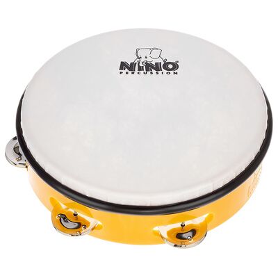 Nino 8" ABS Tamburine Yellow Yellow Nino 8" ABS Tamburine Yellow Yellow