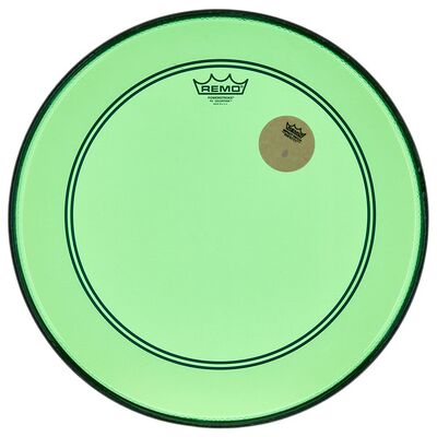 Remo 18" P3 Colortone Batter Green Green Remo 18" P3 Colortone Batter Green Green