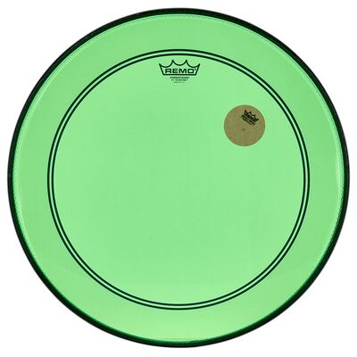 Remo 20" P3 Colortone Batter Green Remo 20" P3 Colortone Batter Green