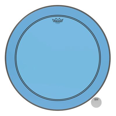 Remo 24" P3 Colortone Batter Blue Blue Remo 24" P3 Colortone Batter Blue Blue