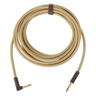 Fender Del. Cable Angle Plug 5,5m TN Tweed Natural Fender Del. Cable Angle Plug 5,5m TN Tweed Natural