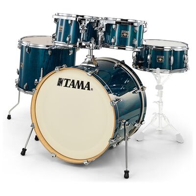 Tama Supers. Classic Shells 22 PGHP Gloss Sapphire Lacebark Pine Tama Supers. Classic Shells 22 PGHP Gloss Sapphire Lacebark Pine