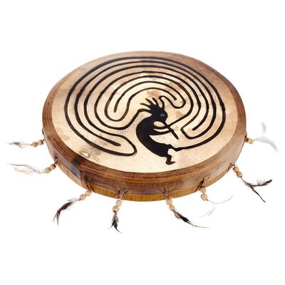 Terre Shaman Drum 40cm Kokopelli Terre Shaman Drum 40cm Kokopelli