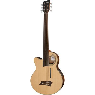 Warwick Alien Deluxe 6 NT FL LH Natural Transparent Satin Warwick Alien Deluxe 6 NT FL LH Natural Transparent Satin