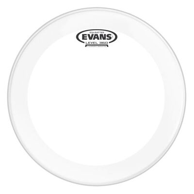 Evans 18" EQ4 Frosted Bass Drum Evans 18" EQ4 Frosted Bass Drum