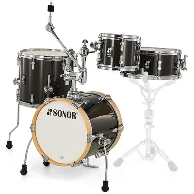 Sonor AQX Micro Set BMS Black Midnight Sparkle Sonor AQX Micro Set BMS Black Midnight Sparkle
