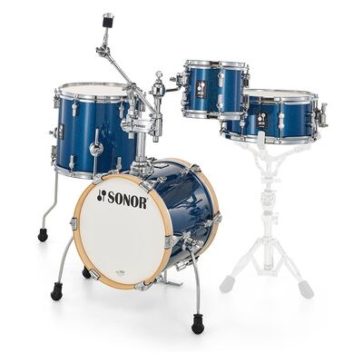 Sonor AQX Micro Set BOS Blue Ocean Sparkle Sonor AQX Micro Set BOS Blue Ocean Sparkle