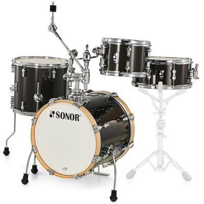 Sonor AQX Jungle Set BMS Black Midnight Sparkle Sonor AQX Jungle Set BMS Black Midnight Sparkle