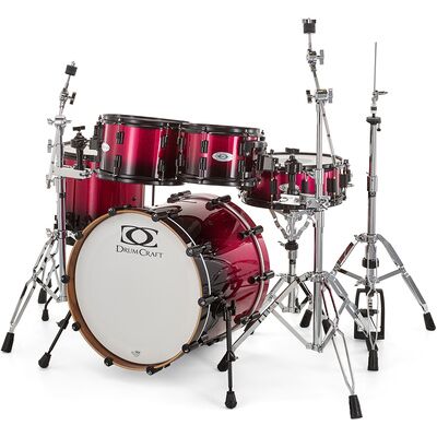 DrumCraft Series 6 Studio Purple Sparkle Black to Purple Fade Sparkle DrumCraft Series 6 Studio Purple Sparkle Black to Purple Fade Sparkle
