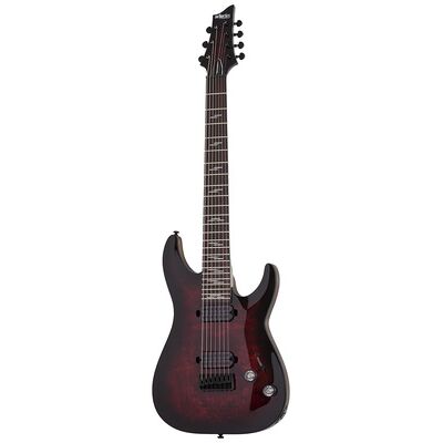Schecter Omen Elite-7 Black Ch Burst Black Cherry Burst Schecter Omen Elite-7 Black Ch Burst Black Cherry Burst