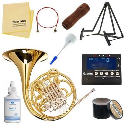 Hans Hoyer 801-L Double Horn Set nero Hans Hoyer 801-L Double Horn Set nero