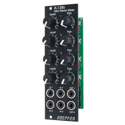 Doepfer A-138s VE Mini Stereo Mixer Doepfer A-138s VE Mini Stereo Mixer