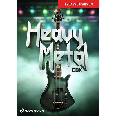 Toontrack Instruments Heavy Metal EBX - Strumento Virtuale Toontrack Instruments Heavy Metal EBX - Strumento Virtuale