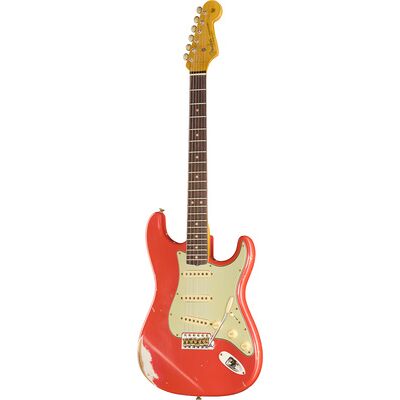 Fender 63 Strat AFR Heavy Relic Aged Fiesta Red Fender 63 Strat AFR Heavy Relic Aged Fiesta Red
