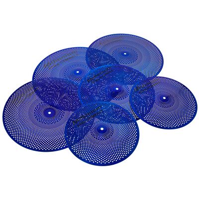 Millenium Still Series Cymbal Set Blue blu Millenium Still Series Cymbal Set Blue blu