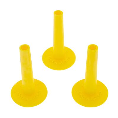 No Nuts Cymbal Sleeves 3pcs Yellow Yellow No Nuts Cymbal Sleeves 3pcs Yellow Yellow