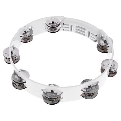 Meinl HTT10WH Headliner Tambourine White Meinl HTT10WH Headliner Tambourine White