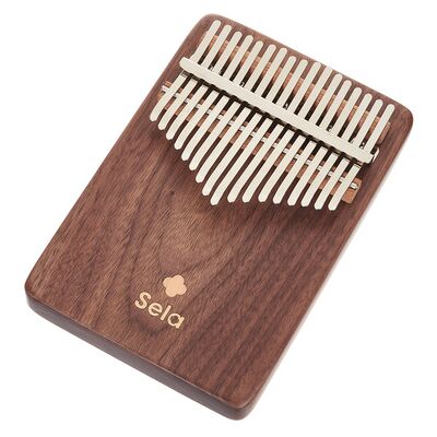 Sela Kalimba 17 Solid Black Walnut Black Walnut Sela Kalimba 17 Solid Black Walnut Black Walnut